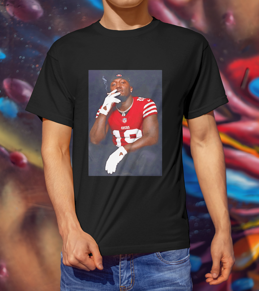 Deebo Samuel 19 NFL San Francisco 49ers Smoking T-Shirt