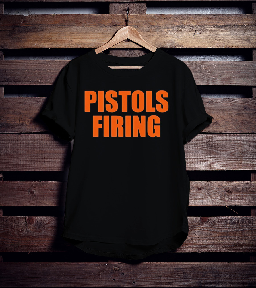 Pistols Firing Oklahoma State Cowboys T-Shirt