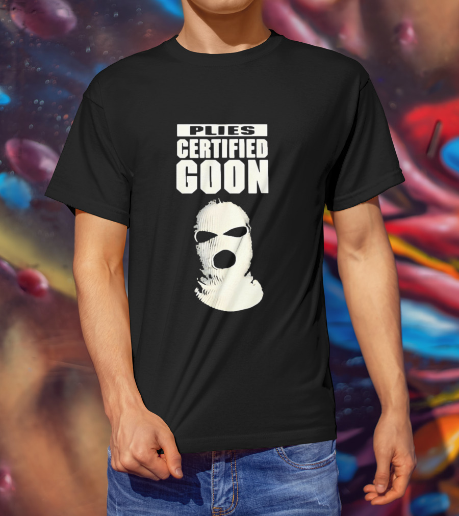 Plies Certified Goon Ski Mask T-Shirt