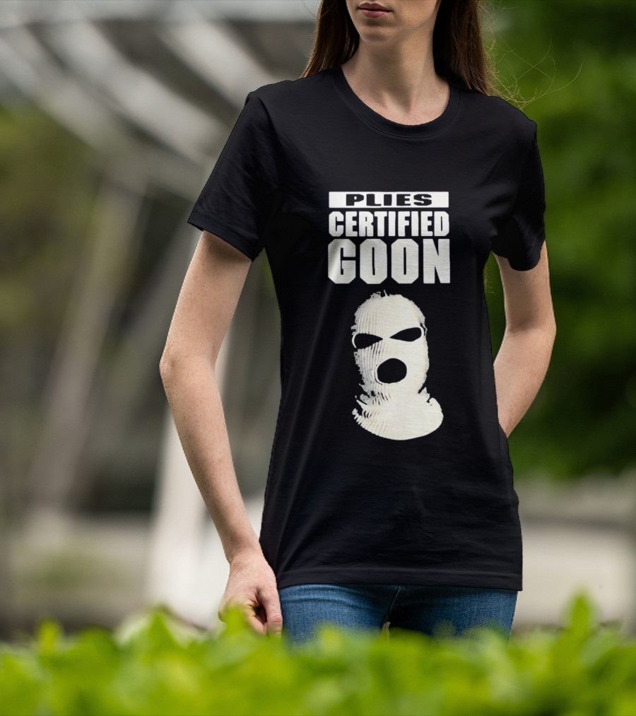 Plies Certified Goon Ski Mask T-Shirt