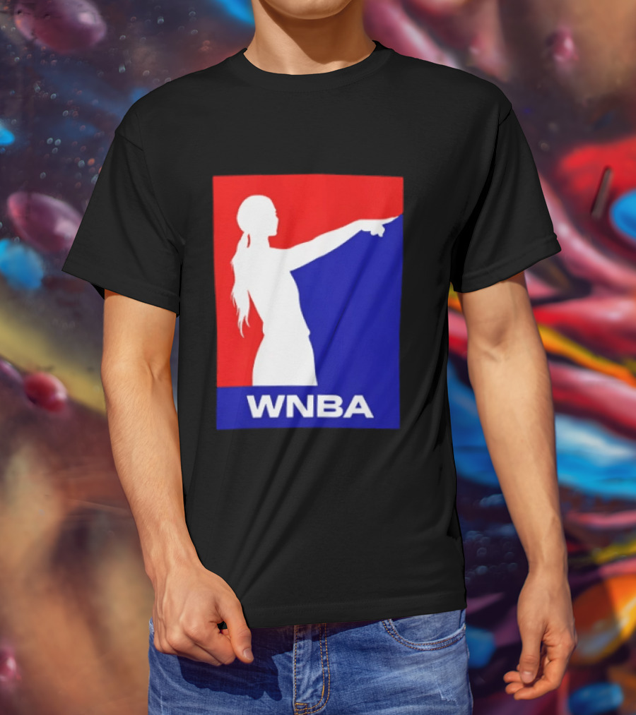 WNBA Red And Blue Sophie Cunningham Basketball T-Shirt