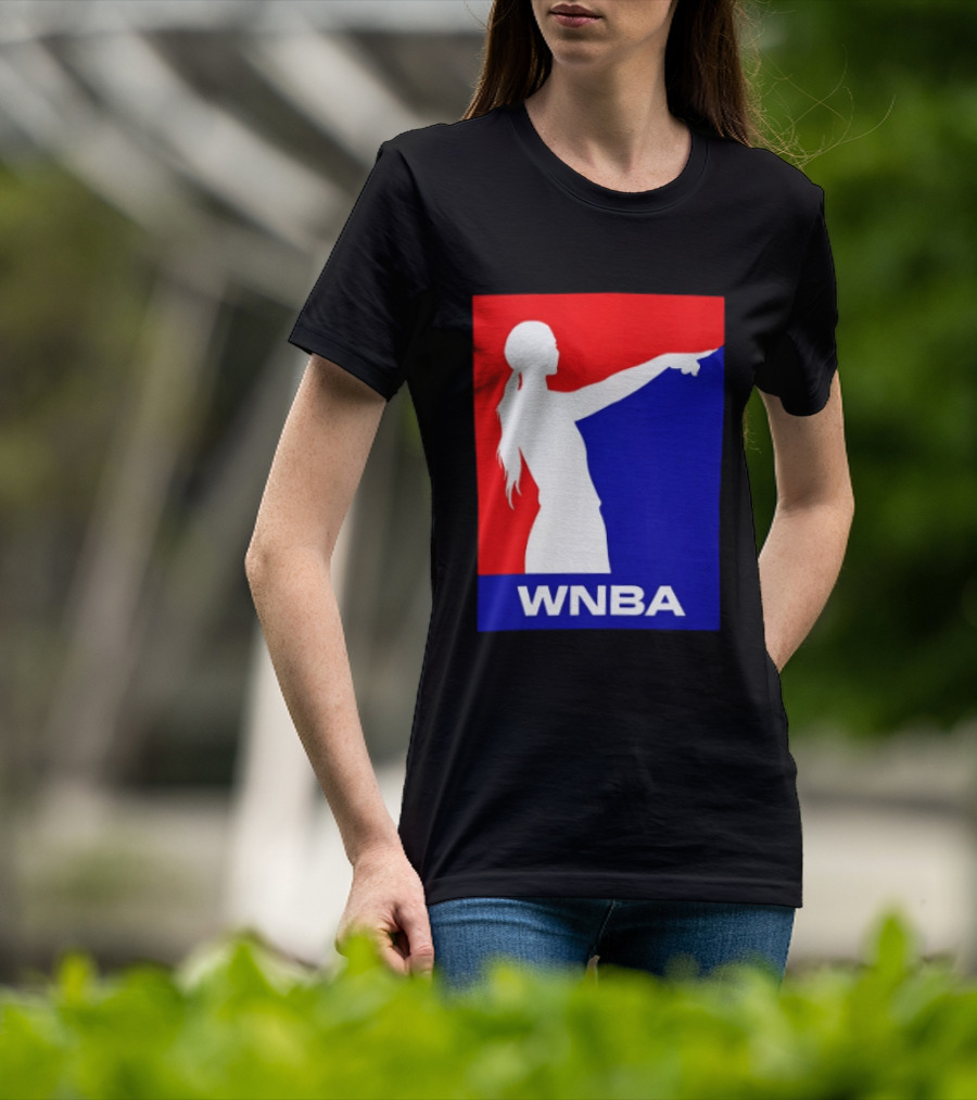 WNBA Red And Blue Sophie Cunningham Basketball T-Shirt