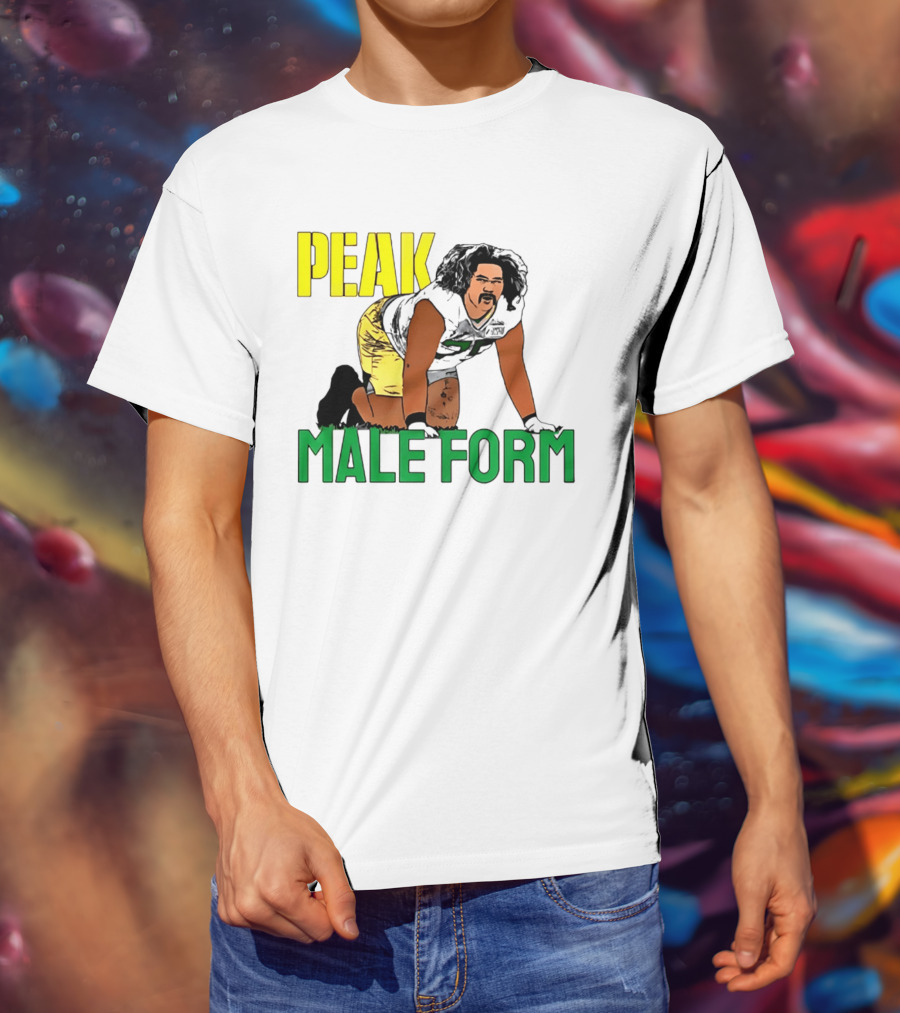 Sean Rhyan Peak Male Form Green Bay Packers Football T-Shirt