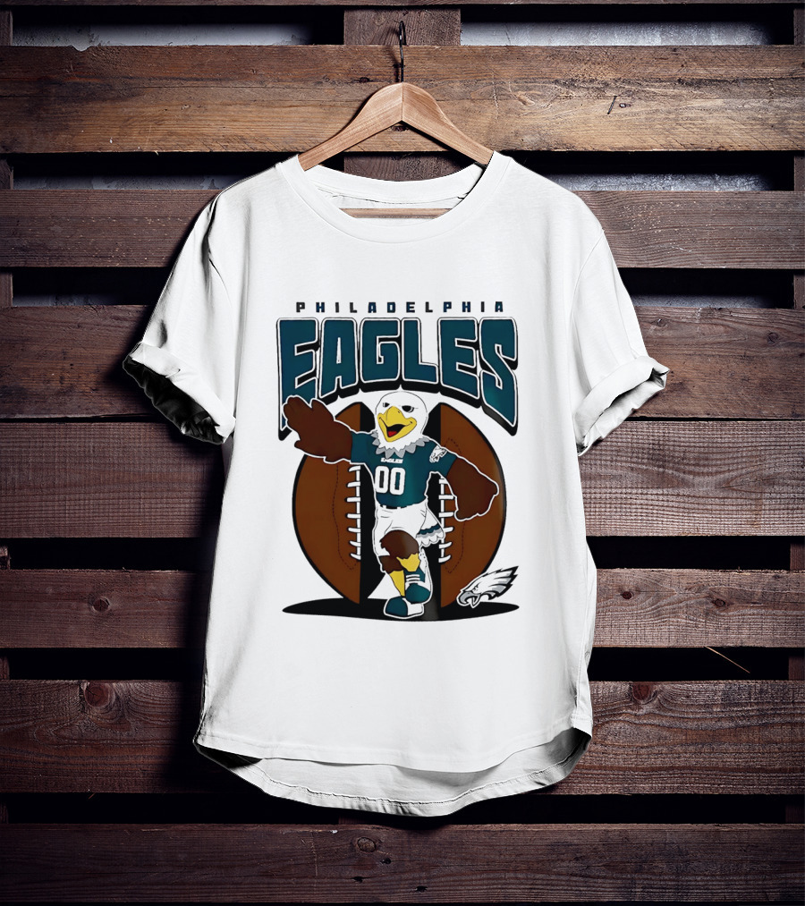 Philadelphia Eagles Swoop Mascot Football 2026 T-Shirt