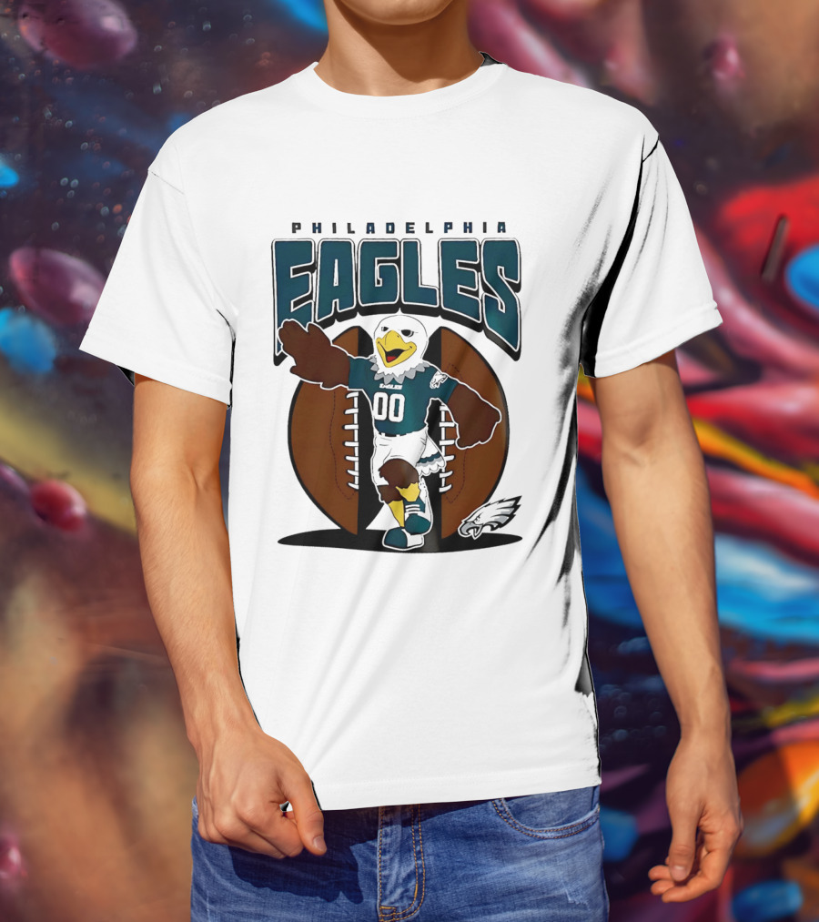 Philadelphia Eagles Swoop Mascot Football 2026 T-Shirt