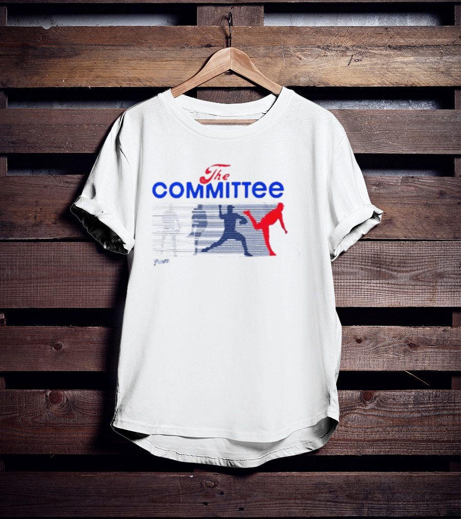 The Committee Pitching Evolution Baseball Journey T-Shirt