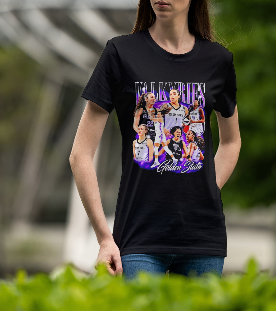 Golden State Valkyries WNBA Basketball Team Players 2026 T-Shirt