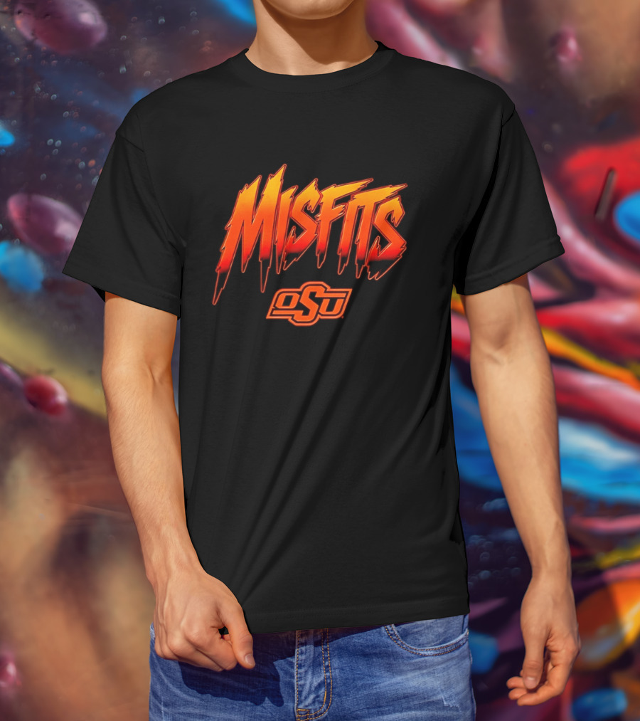 Misfits Oklahoma State Cowboys OSU T-Shirt