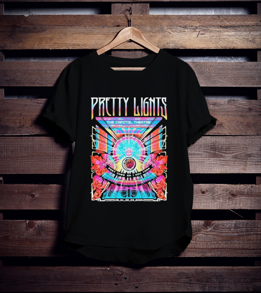 Pretty Lights The Capitol Theatre Port Chester NY August 21 23 2026 T-Shirt