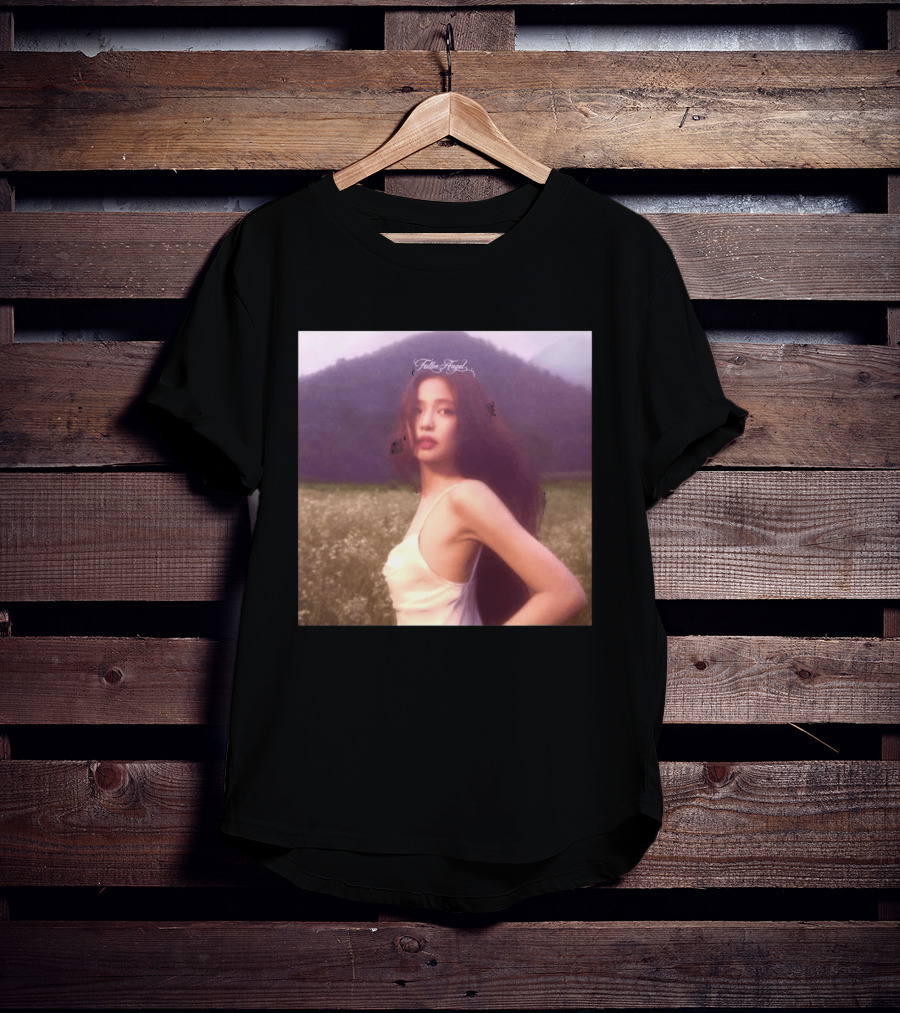 Jennie Fallen Angel EP Cover Photo Mountain Field Scene T-Shirt