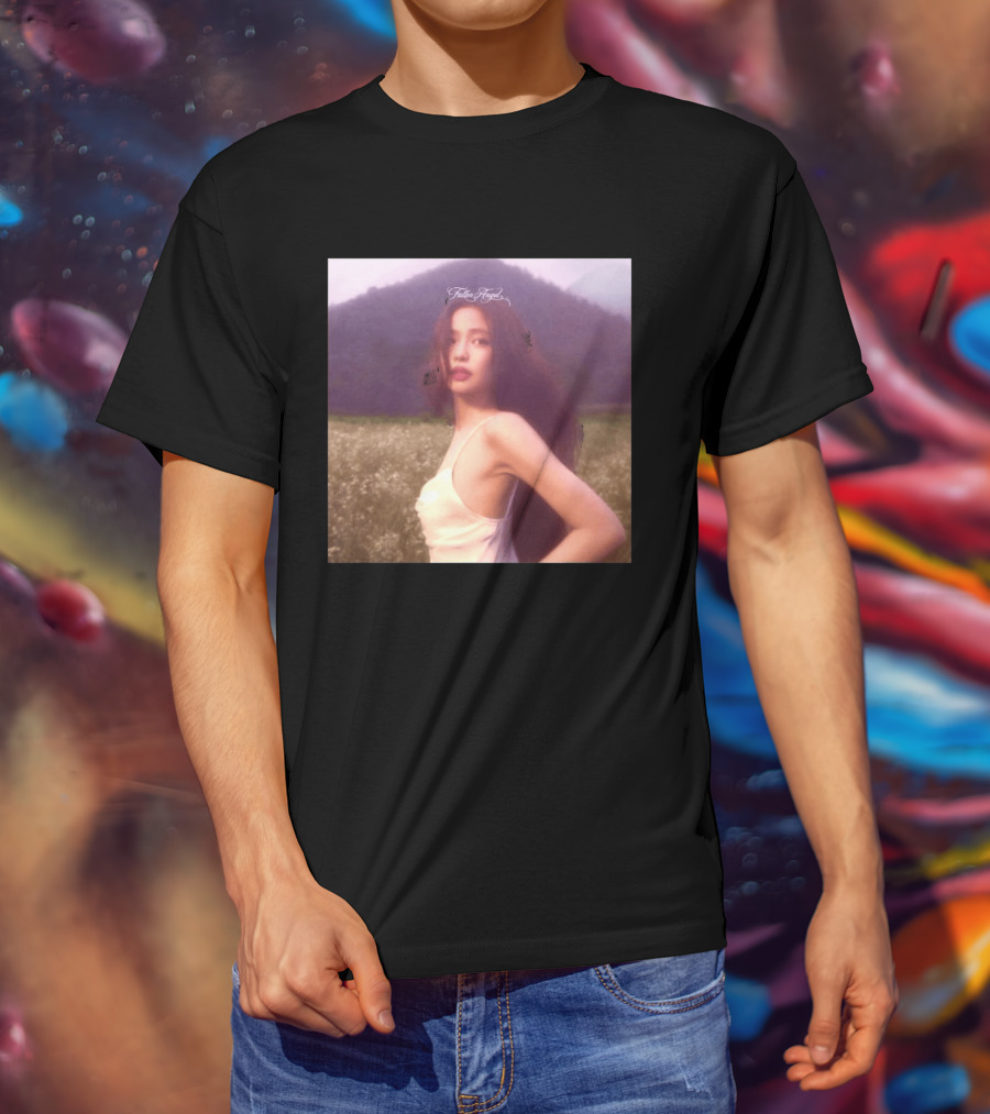 Jennie Fallen Angel EP Cover Photo Mountain Field Scene T-Shirt