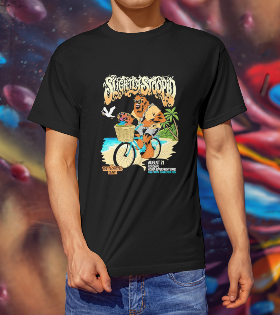 Slightly Stoopid Cocoa Riverfront Park August 21 The Elovaters Demn Event 2026 T-Shirt