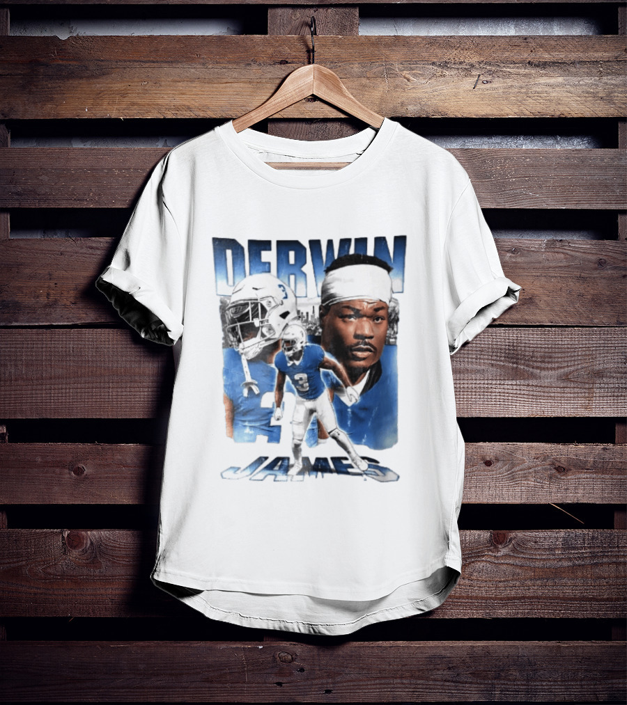 Derwin James Football Photo Collage Skyline Bootleg T-Shirt