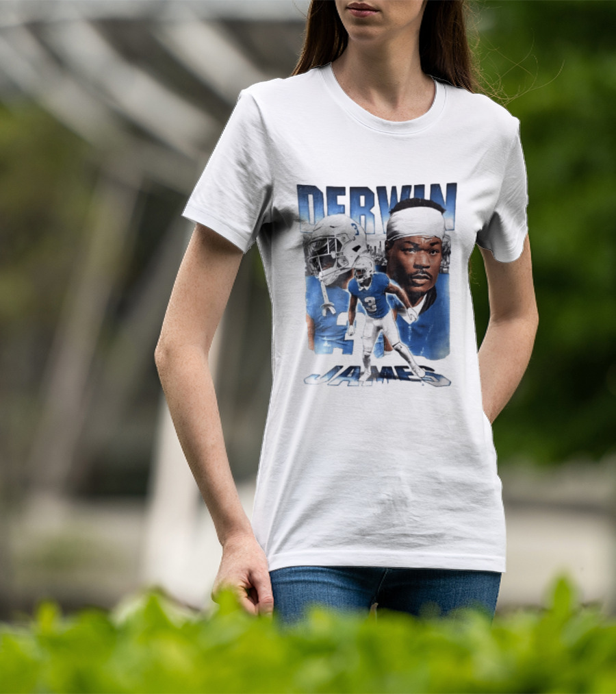 Derwin James Football Photo Collage Skyline Bootleg T-Shirt