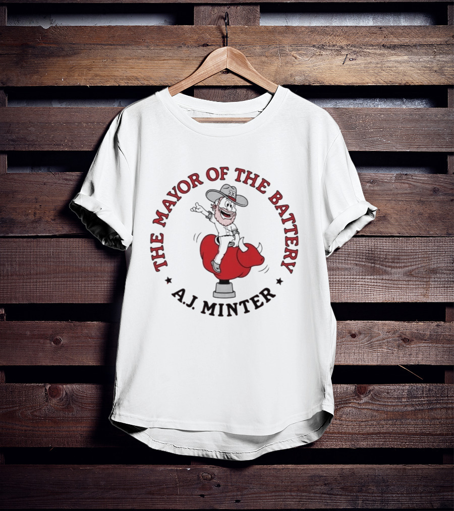 Jesse Chavez The Mayor Of The Battery A.J. Minter T-Shirt