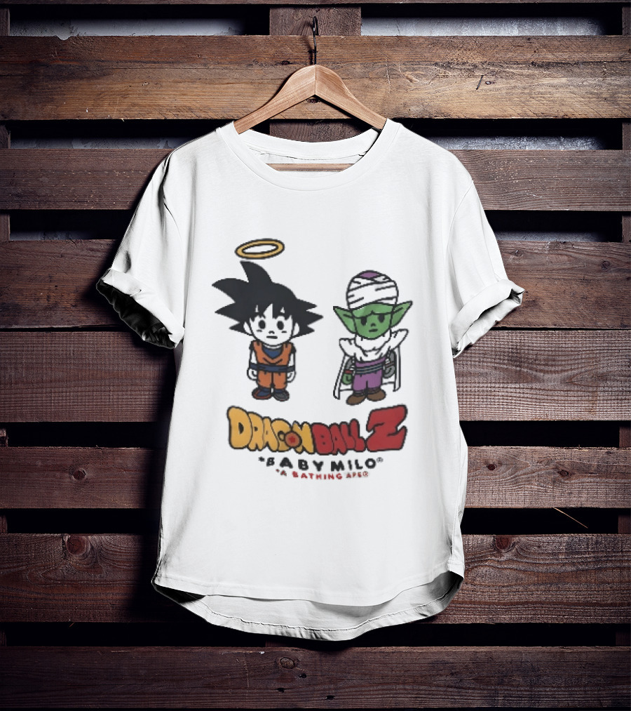 Dragon Ball Z Baby Milo Goku Piccolo Collaboration T-Shirt