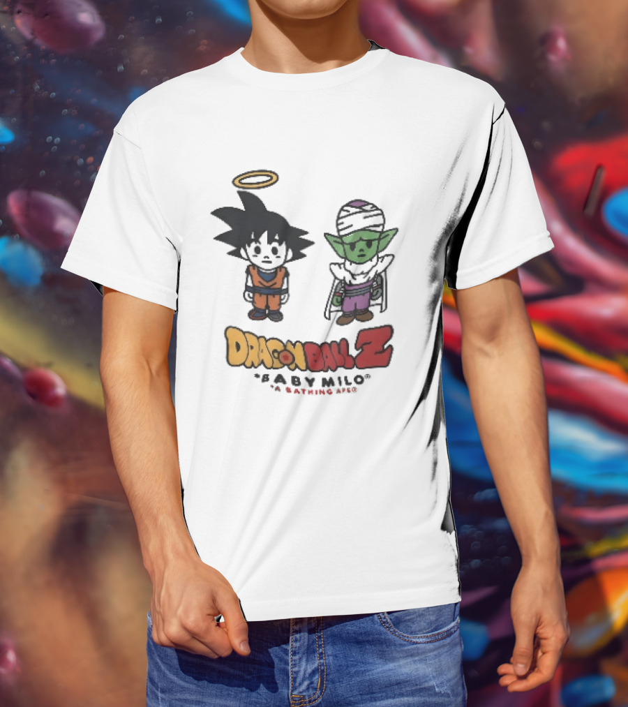 Dragon Ball Z Baby Milo Goku Piccolo Collaboration T-Shirt