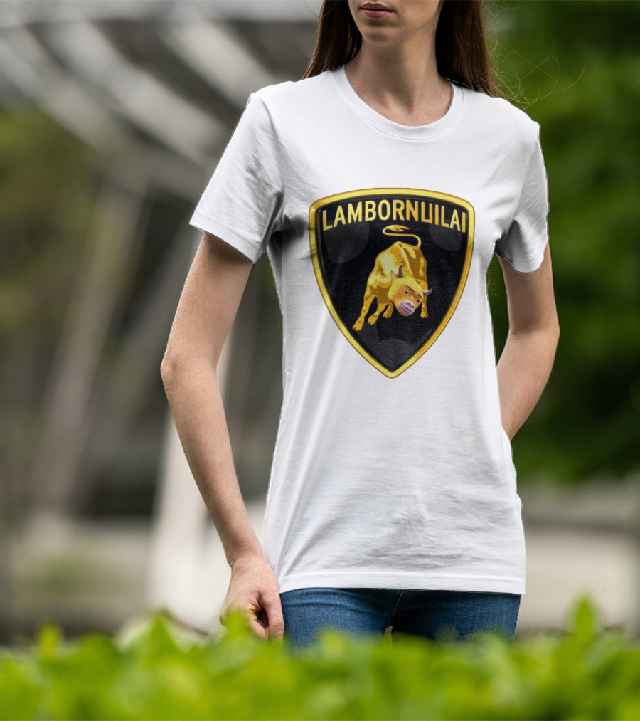 Lambornuilai Gold Bull Meme Niu Lai T-Shirt