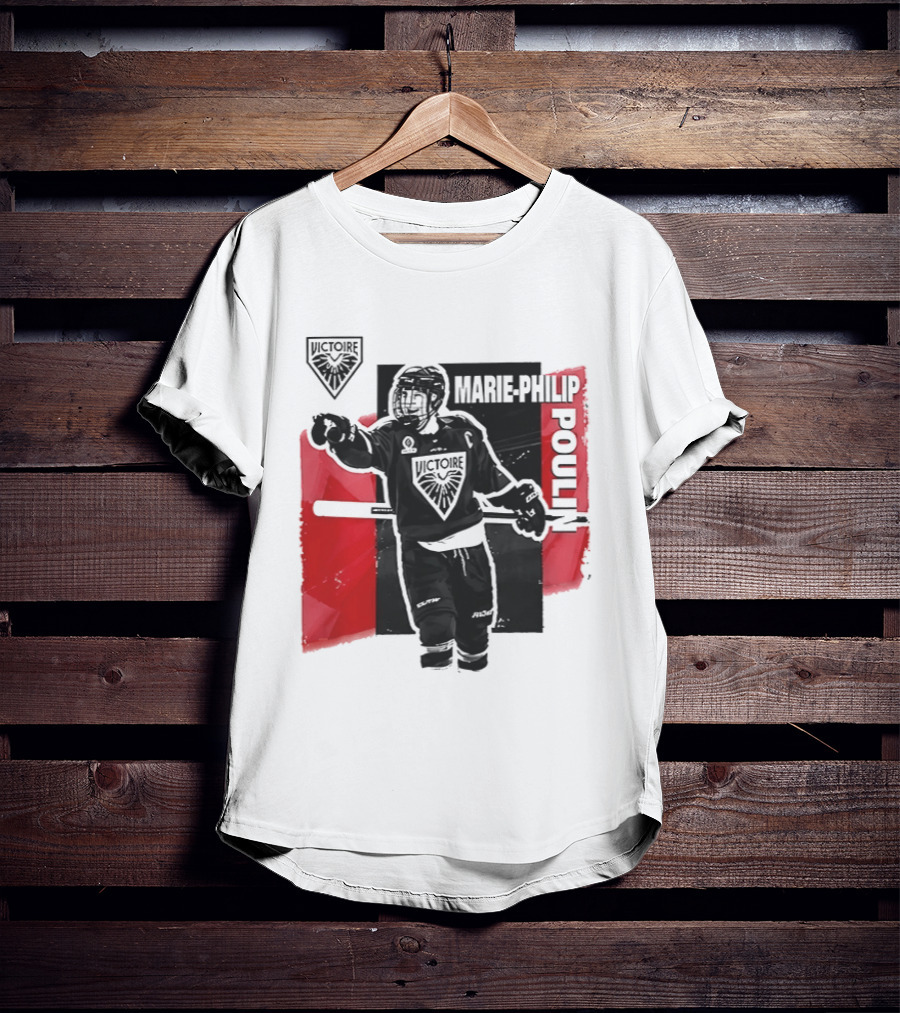 Marie Philip Poulin Team Vancouver Goldeneyes PWHL 2026 T-Shirt