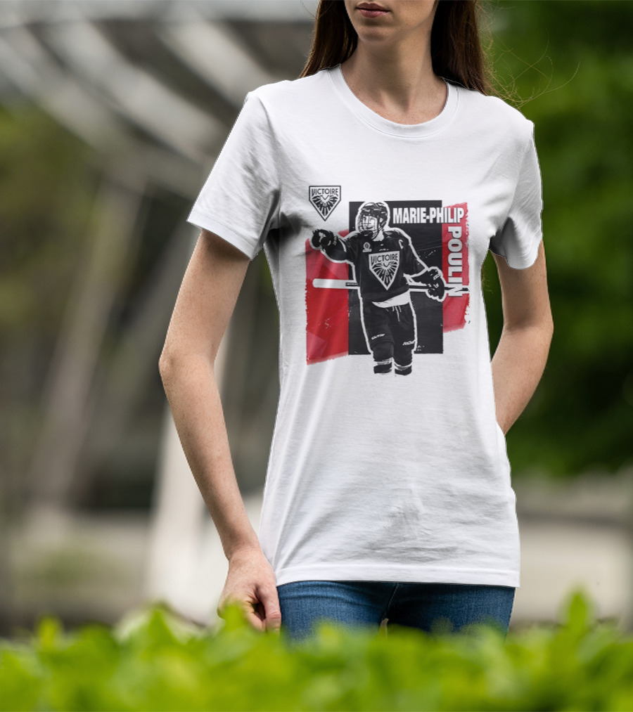 Marie Philip Poulin Team Vancouver Goldeneyes PWHL 2026 T-Shirt