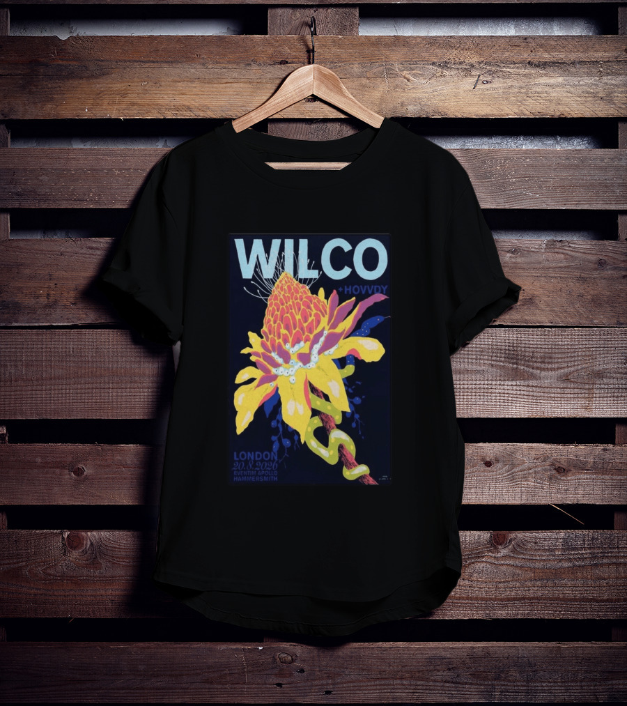 WILCO + Hovvdy London 20.8.2026 Eventim Apollo Hammersmith T-Shirt
