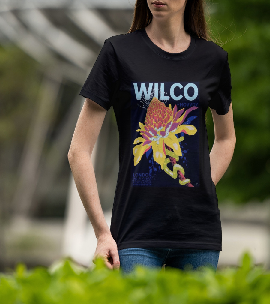 WILCO + Hovvdy London 20.8.2026 Eventim Apollo Hammersmith T-Shirt