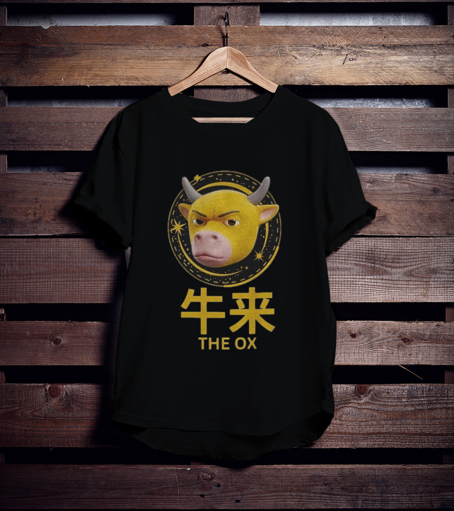 The Ox Meme Expressive Face T-Shirt