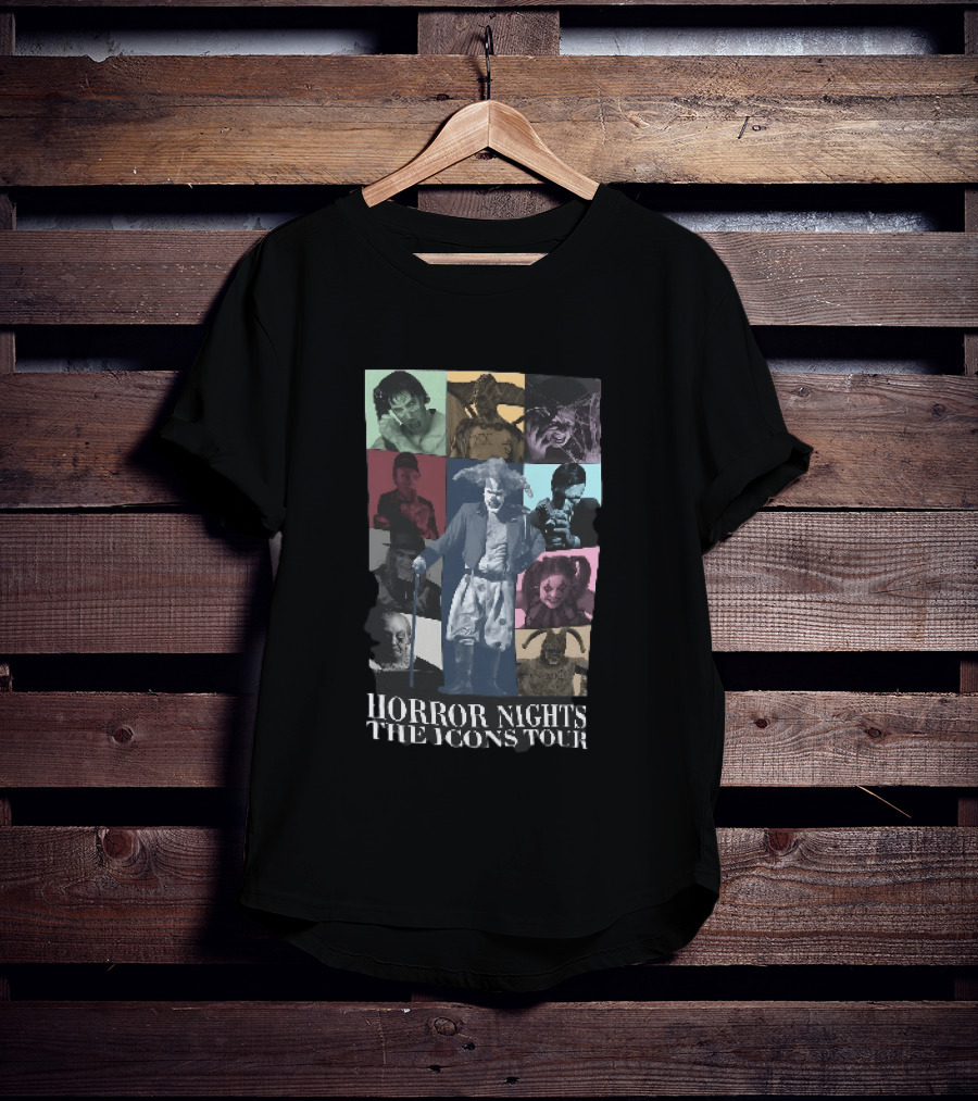 Horror Nights The Icons Tour Villains T-Shirt