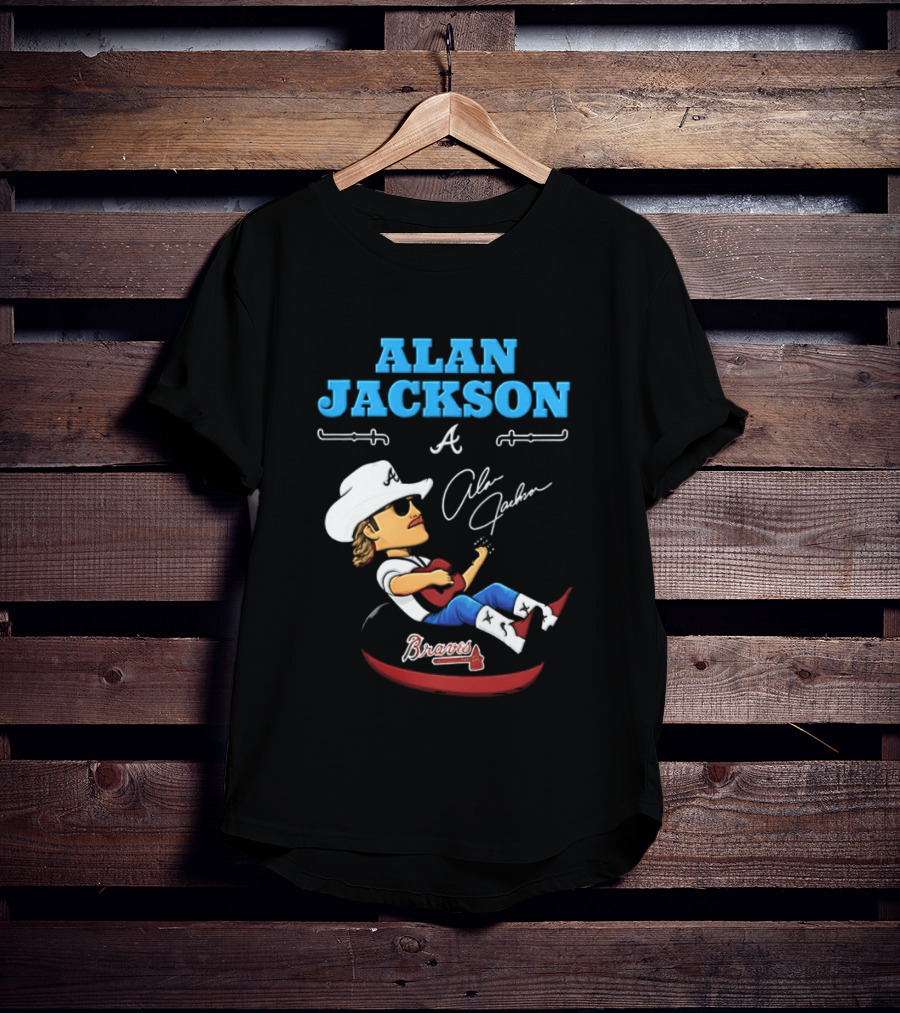 ALAN JACKSON Braves Celebration Night Atlanta Georgia 2026 T-Shirt