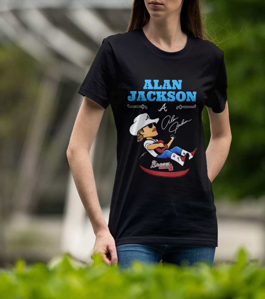 ALAN JACKSON Braves Celebration Night Atlanta Georgia 2026 T-Shirt
