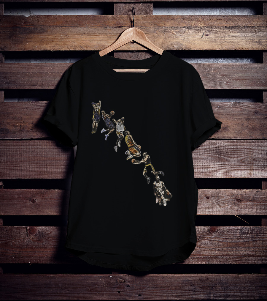 Kobe Bryant Los Angeles Lakers Forever Legend Multi Player Icon 24 T-Shirt