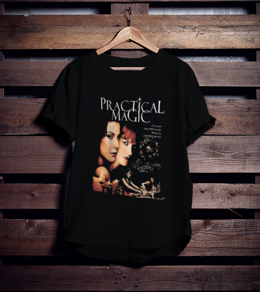 Practical Magic Movie Faces With Mystical T-Shirt