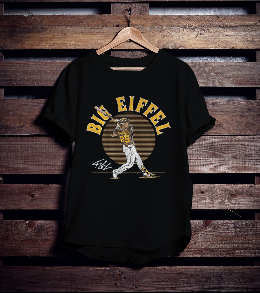 Ty France Big Eiffel San Diego Padres Batter T-Shirt