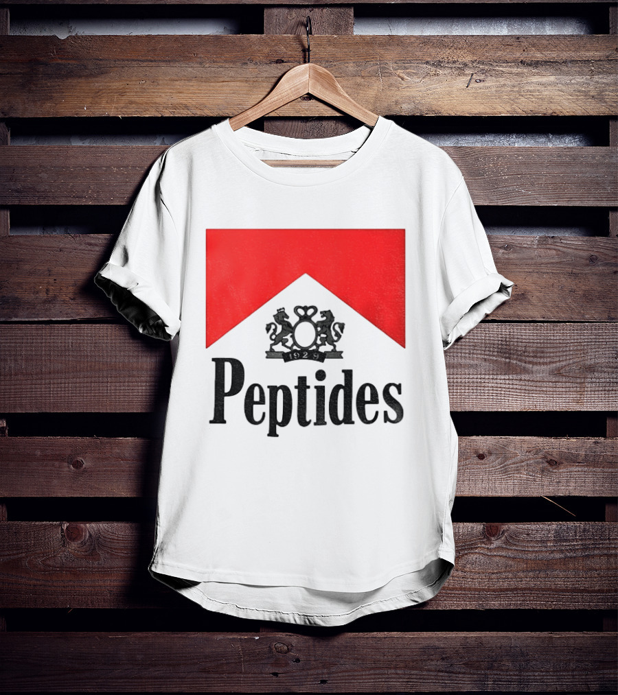 Peptides 1929 Red Marlboro T-Shirt