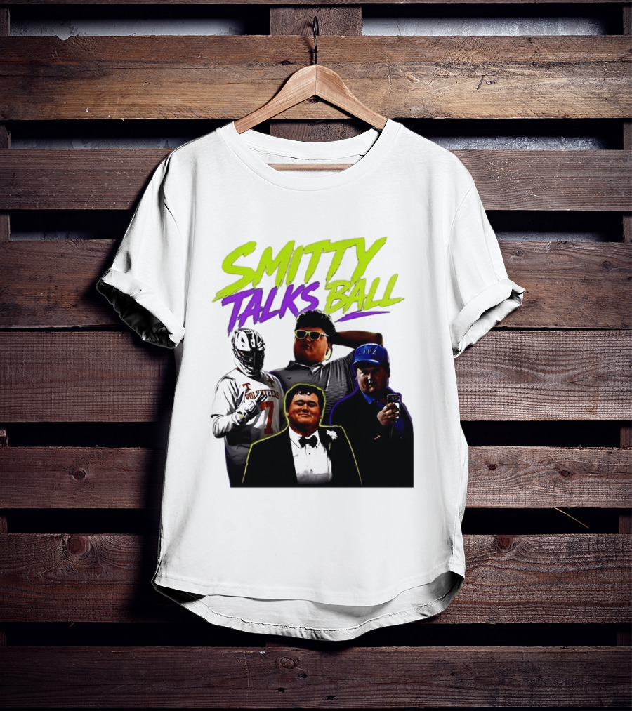 Smitty Talks Ball Tennessee Volunteers Fans Sports T-Shirt