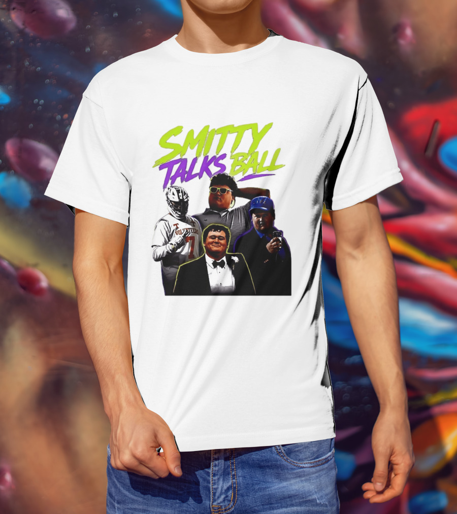 Smitty Talks Ball Tennessee Volunteers Fans Sports T-Shirt
