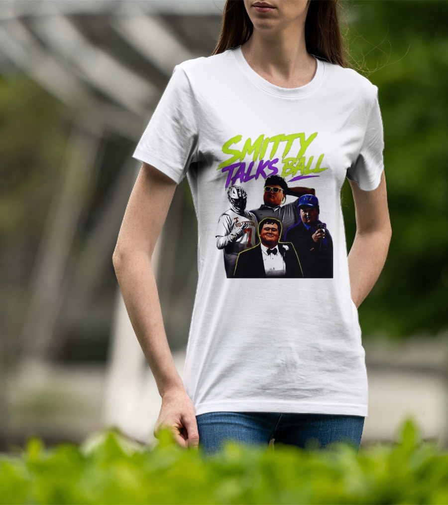 Smitty Talks Ball Tennessee Volunteers Fans Sports T-Shirt