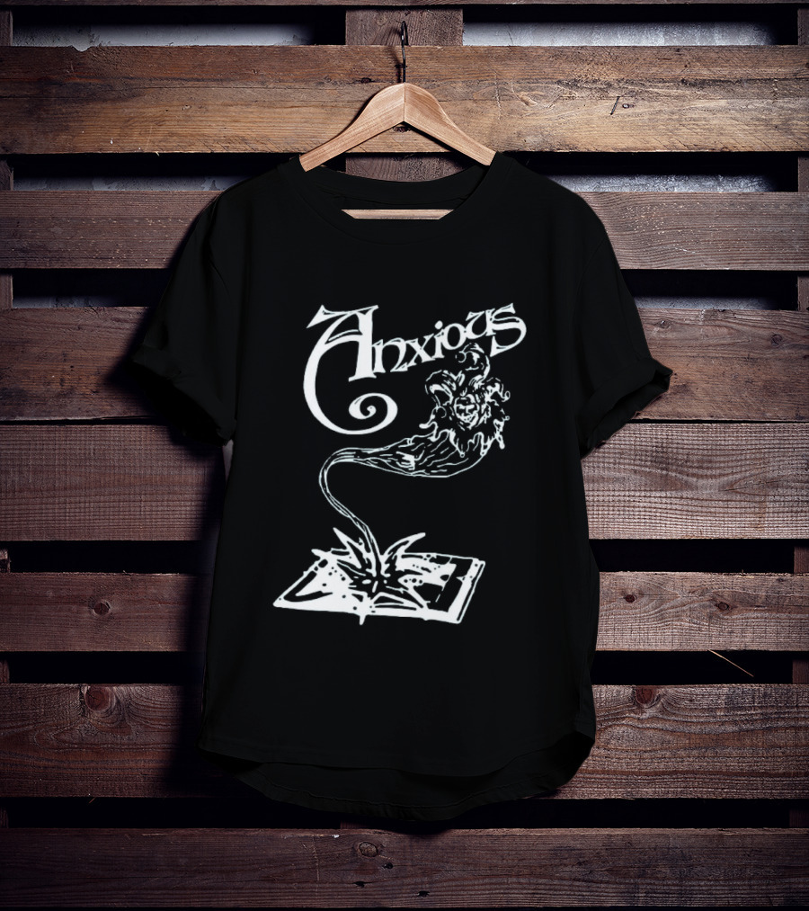 Anxious Gothic Flower Book Summer Fall Tour 2026 T-Shirt