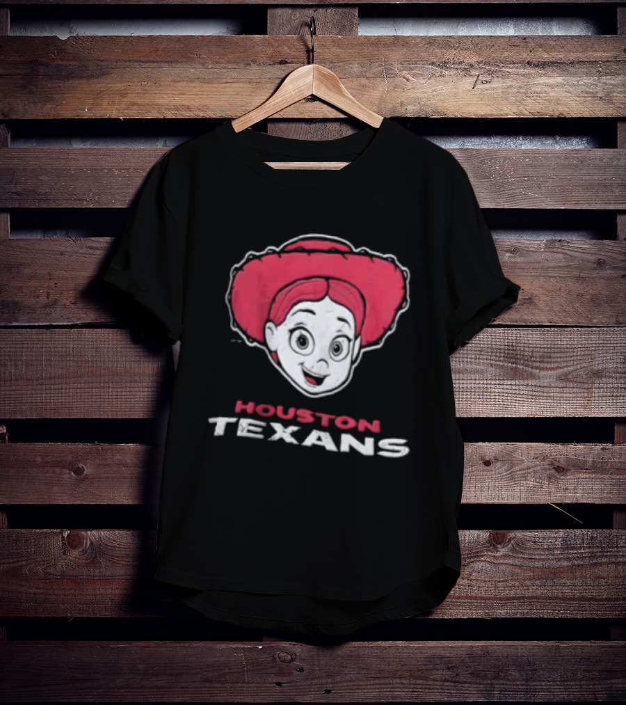 Houston Texans Disney Toy Story Jessie Collaboration T-Shirt