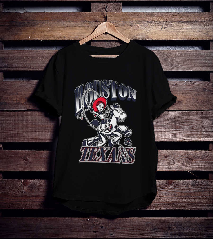 Jessie Toy Story Houston Texans Disney 2026 Cowboys T-Shirt