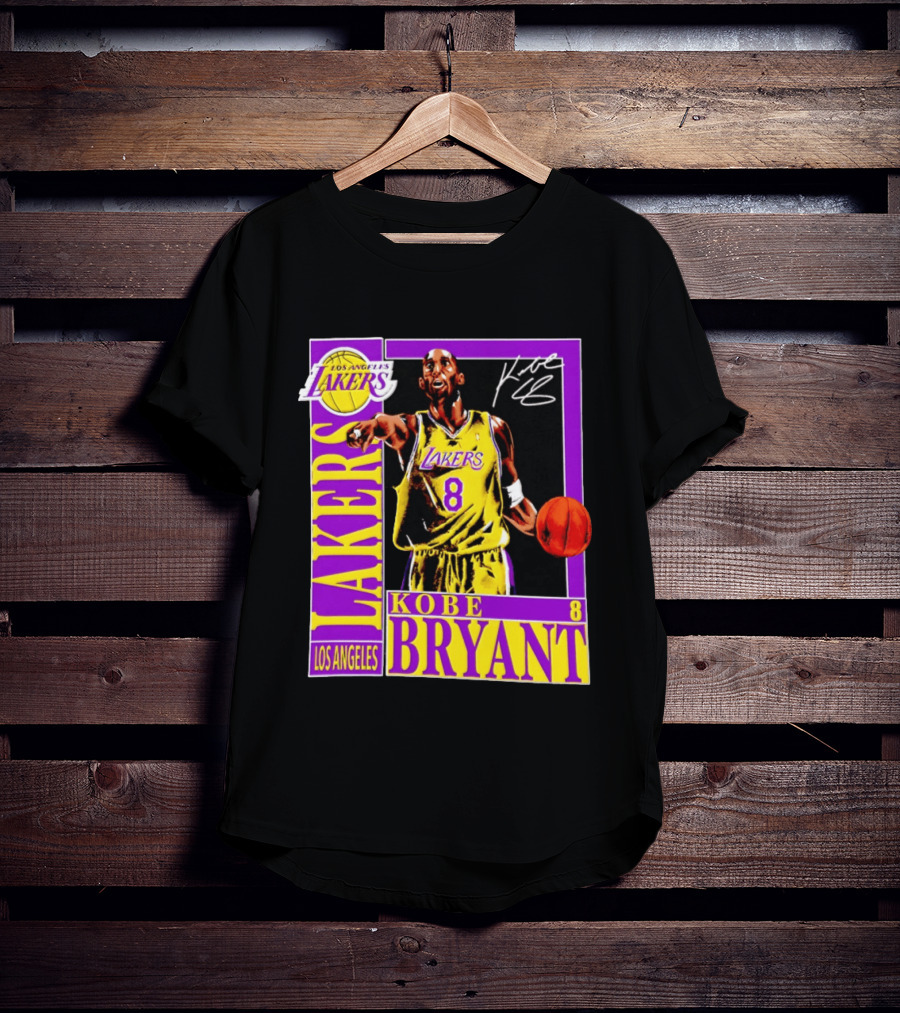 Los Angeles Lakers Kobe Bryant 8 NBA Basketball Legend T-Shirt
