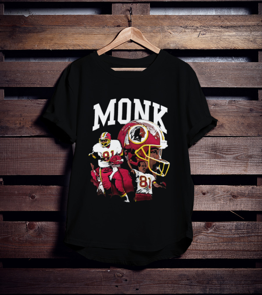 Monk Washington Commanders 81 Iconic Football Legend T-Shirt