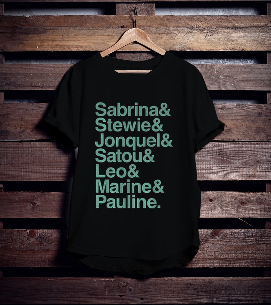 Sabrina Stewie Jonquel Satou Leo Marine Pauline New York Women's Basketball 2026 WNBA T-Shirt