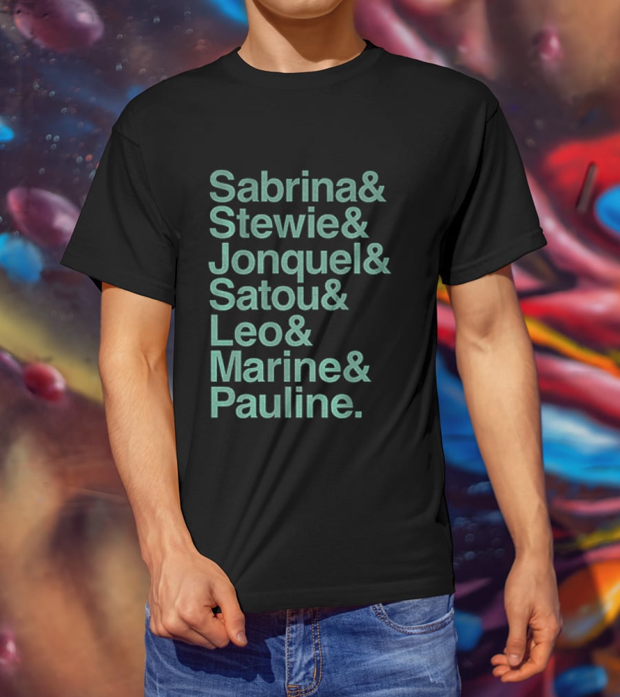 Sabrina Stewie Jonquel Satou Leo Marine Pauline New York Women's Basketball 2026 WNBA T-Shirt