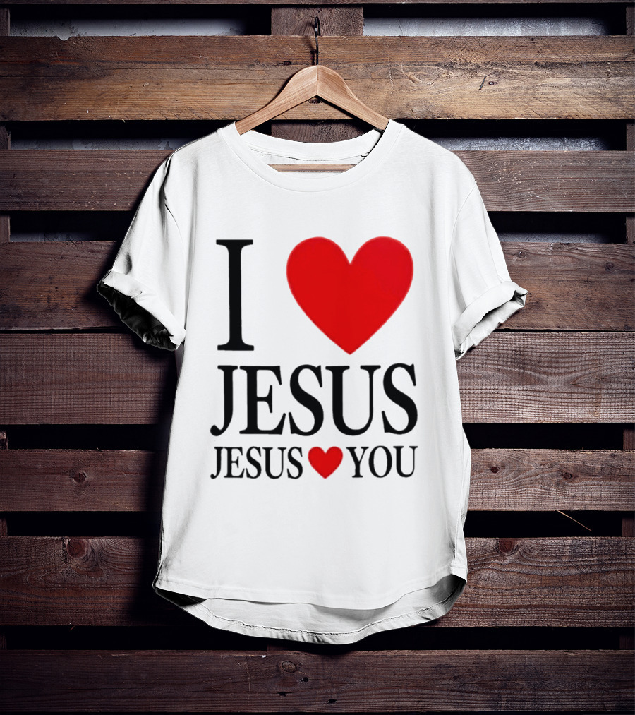 Cameron Dicker I Love Jesus Jesus Love You T-Shirt