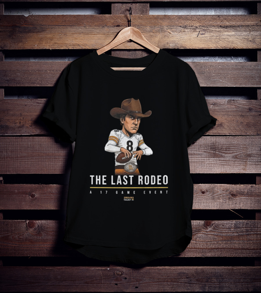 Aaron Rodgers Pittsburgh Steelers The Last Rodeo A 17 Game Event T-Shirt