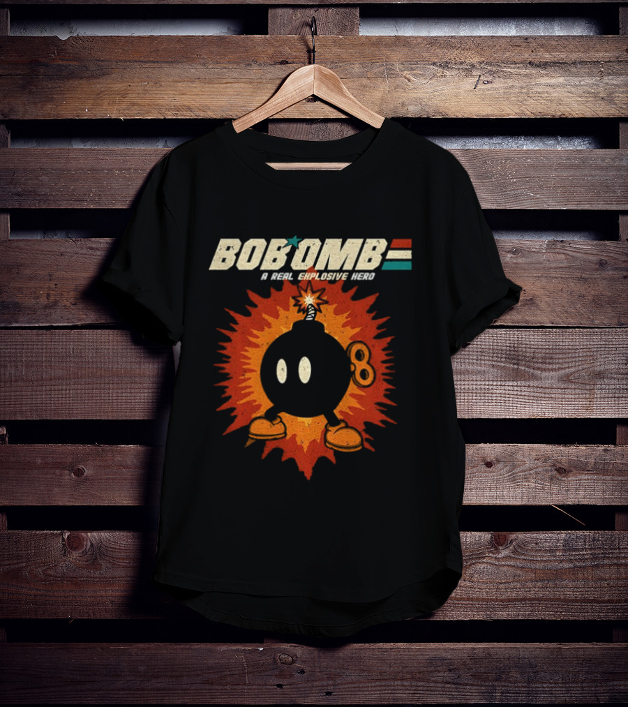 Bob Omb A Real Explosive Hero T-Shirt