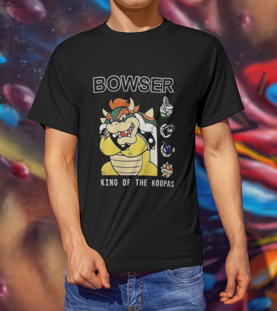 Bowser King Of The Koopas Super Mario T-Shirt
