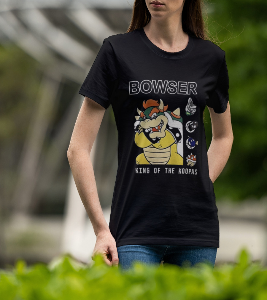 Bowser King Of The Koopas Super Mario T-Shirt