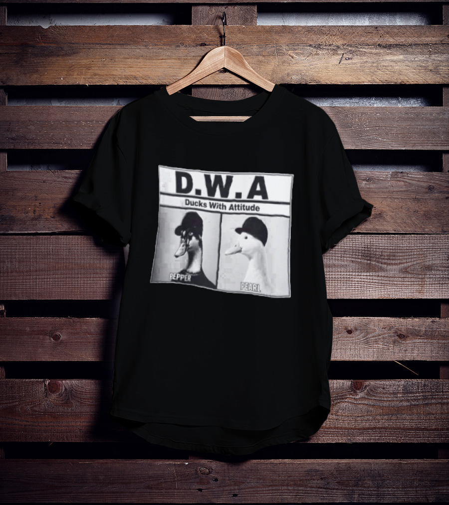 D.W.A Ducks With Attitude Pepper Pearl T-Shirt